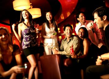 Casino party photography