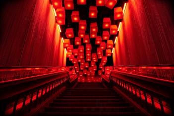 Commercial restaurant lighting