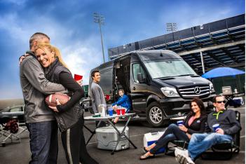 Mercedes tailgate van
