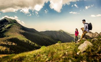 Mountain hiking Photo