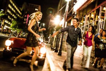 Nightlife tourist photo