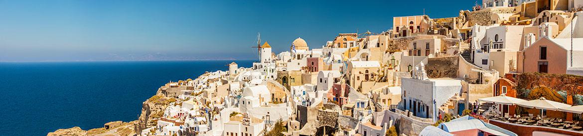 Santorini houses