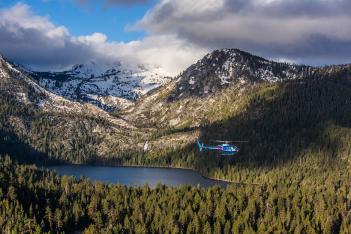 Tahoe helicopter rides photography