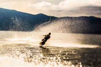 Tahoe wakeboarding