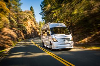 White mercedes sprinter van photography